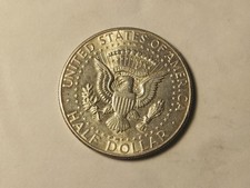 SILVER HALF DOLLAR 1964  UNITED STATES  "Kennedy Half Dollar"  90% Silver