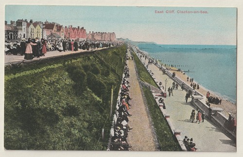 East cliff clacton sea - east, on