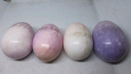 Vtg set marble onyx - marble, stone