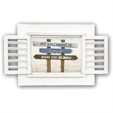 Window Shutter Wooden 7x5 inch