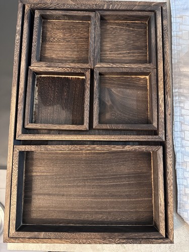 Serving trays with - serving, handles-set