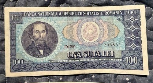 Romania 1966 100 lei - p-97, –