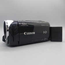 Canon Legria HF R46 Handheld High Definition WiFi Camcorder Black Tested
