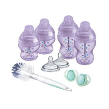 Tommee Tippee Advanced Anti-Colic Newborn Starter Set Purple