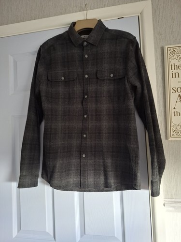 Men grey check - check, flannel