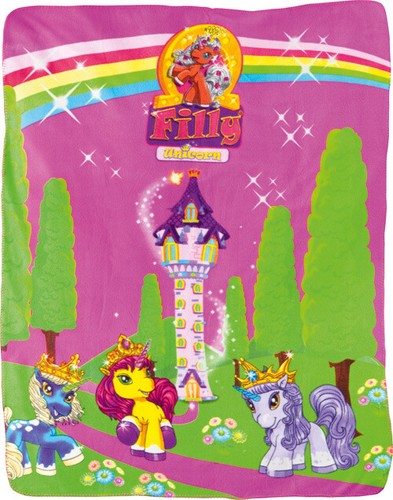 Filly pony fleece blanket - filly,