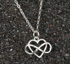 Silver Plated Infinity Love