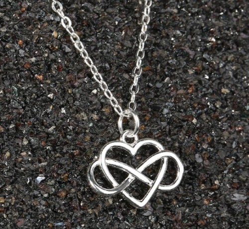 Silver plated infinity love - infinity,