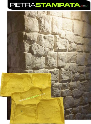 Vertical concrete stamp