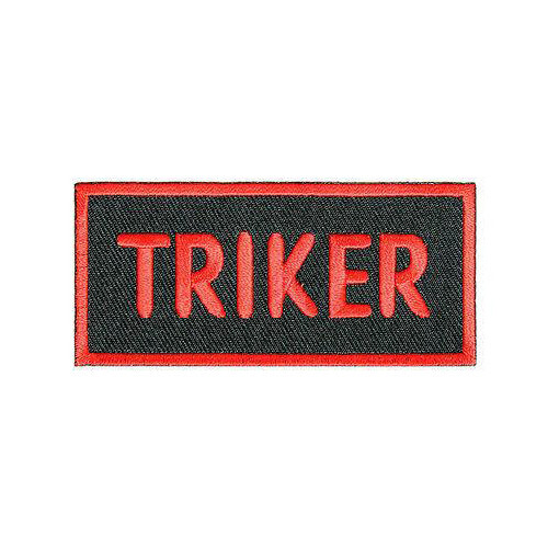 Embroidered triker red - embroidered,
