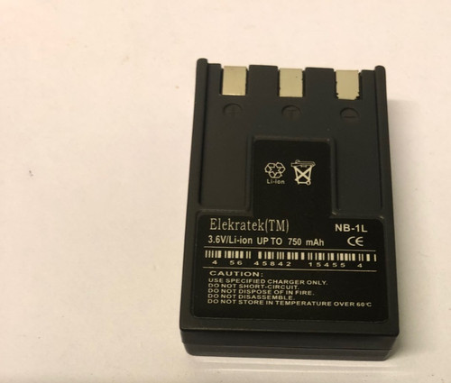 Battery for canon - battery, nb-1l