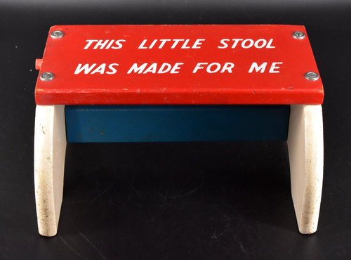 Vtg children painted - painted, wood