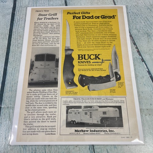 1984 buck knives western - 1984,