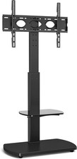 Black Floor TV Stand 32–65"