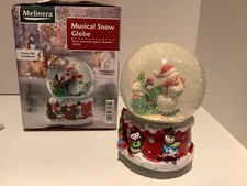 Large Musical Christmas Snow Globe Frosty The Snowman