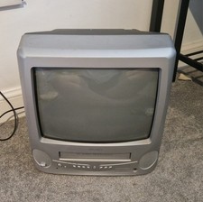 Bush BTV18SIL CRT TV Retro