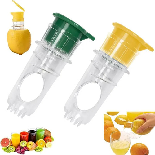 Portable lemon squeezer manual - lemon,