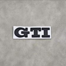 Gti black dechromed rear - vw,