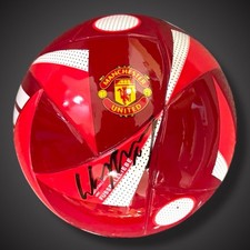Wayne Rooney Hand Signed Mini