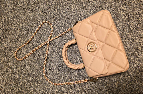 Dune beige quilted leather - dune,