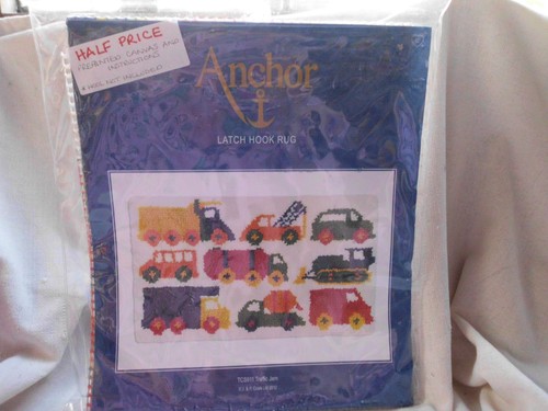 Anchor latch hook rug - latch,