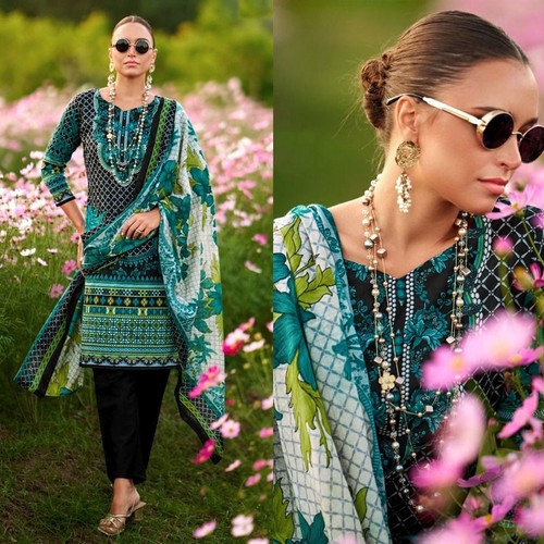 Black printed cotton indian - cotton,