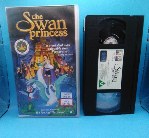 The swan princess vhs pal - swan,