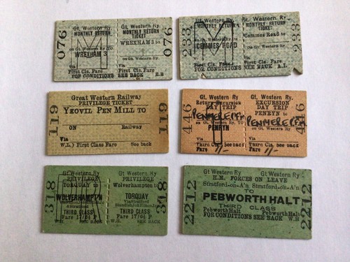 Railwayana tickets - railwayana,