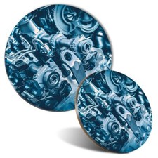 Mouse Mat & Coaster Set -