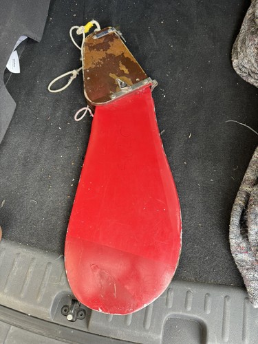 Boat dinghy rudder wooden - boat,