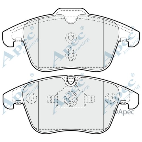 Brake pads set for - brake,