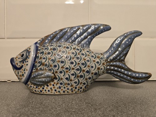 Hand painted art pottery - hand,