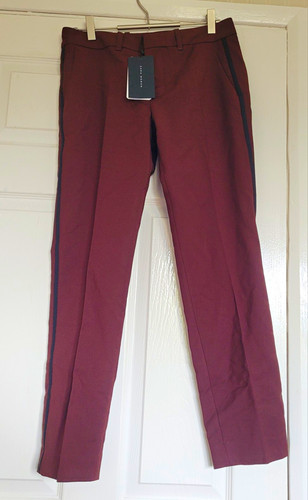 Zara woman ladies burgundy - zara,