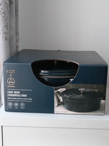 Cast iron casserole - cast,