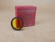 Leitz Leica FIRHE  No. 1 Light Yellow Screw-in Filter for 35/50mm Elmar - Boxed