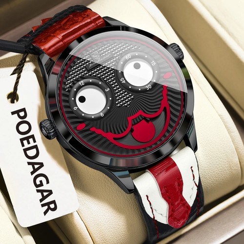 Tourbillon leather watch men - tourbillon,