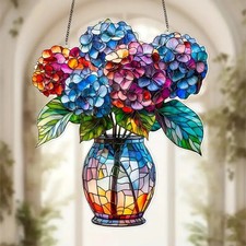 Blue Hydrangea Flowers