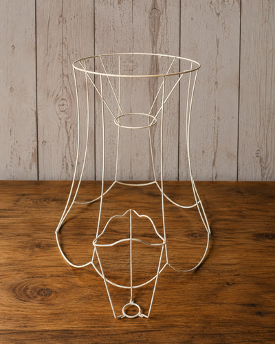 Vintage lampshade wire frame - vintage,