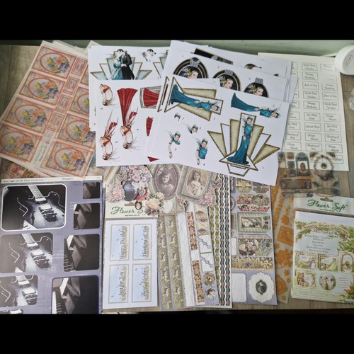 Decoupage card making bundle - card,