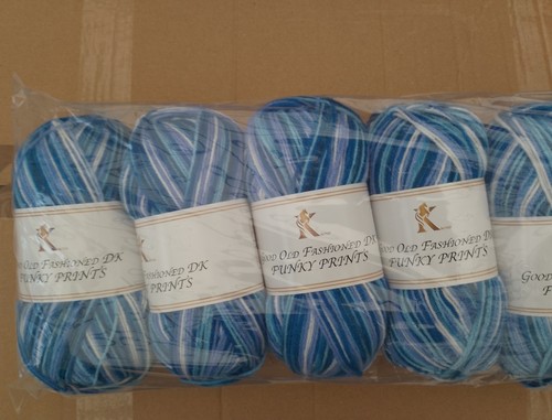 500g knitco funky prints blues - knitco,