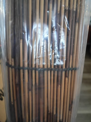 Bamboo rollup shade - brown, x