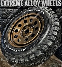 17" Bronze Steel Wheels Fit