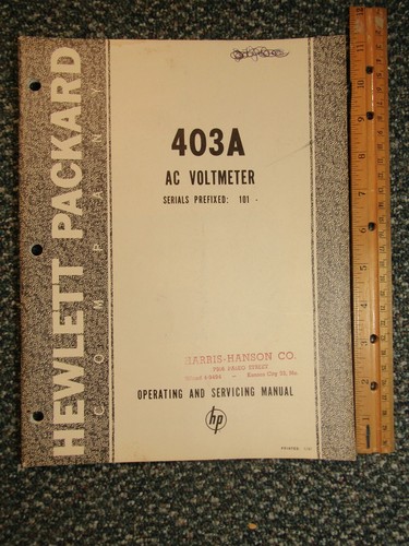 Voltmeter 403a series - voltmeter,