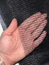 Easynet 3m Wide Black Butterfly Netting 3-4mm mesh 80gsm,
