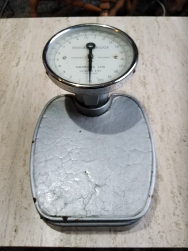 Antique weighing scales the - antique,