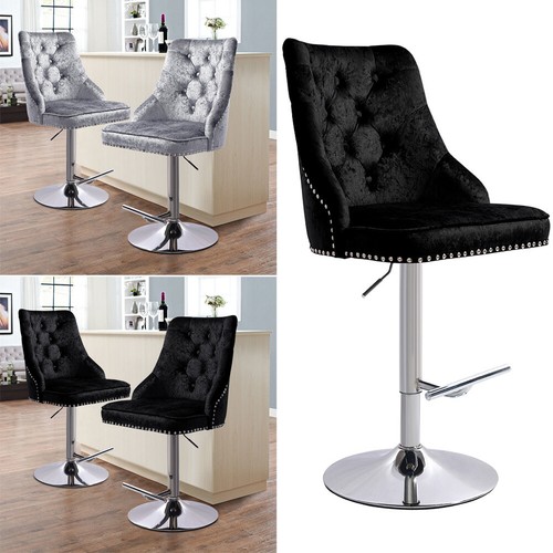 Bar stools crushed velvet - crushed,