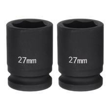 2pcs 6-Point Impact Socket