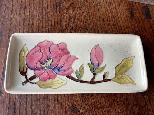Moorcroft pink magnolia oblong - pink,