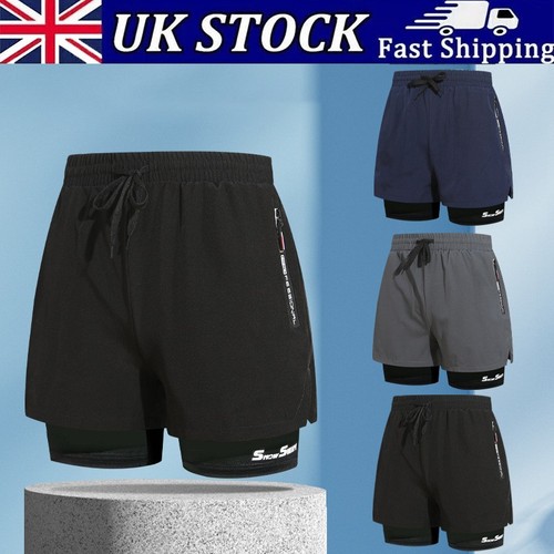Men 1 running shorts - 2-in-1,