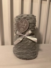 Super Soft Grey Baby  Blanket
